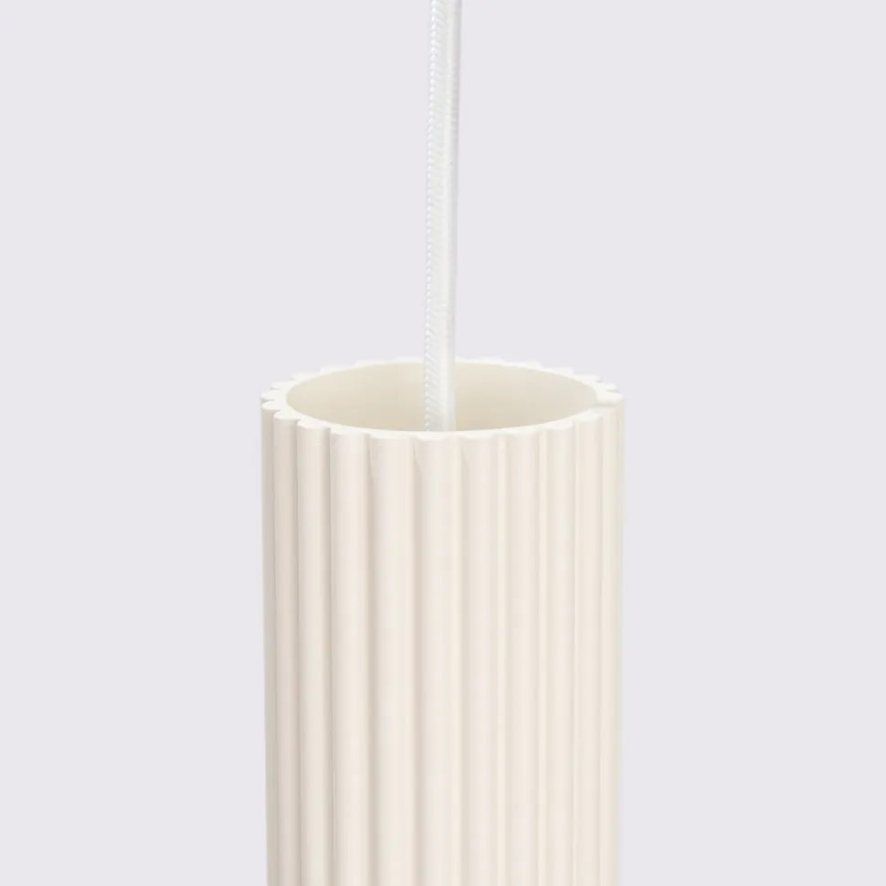 Lampa wisząca KARBON 3L beżowy