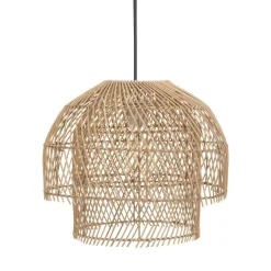 Lampa wisząca Kery rattan naturalny