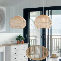 Lampa wisząca Kita naturalna