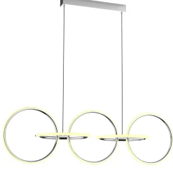 Lampa wisząca Kos 114x35 60W LED  chromowy 4000K