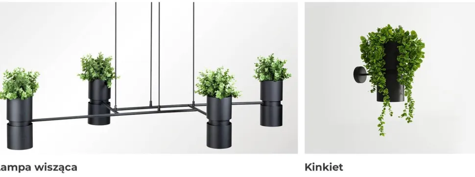 Lampa wisząca KUKKIA czarna