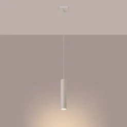 Lampa wisząca LAGOS 1 beżowa