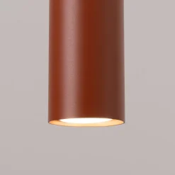 Lampa wisząca LAGOS 1 ochra czerwona