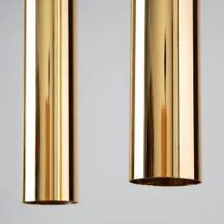 Lampa Wisząca LAGOS 2 złoty połysk