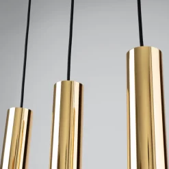 Lampa Wisząca LAGOS 3 złoty połysk