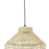 Lampa wisząca Latika 45x30 cm naturalna