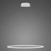Lampa wisząca Ledowe Okręgi No.1 60 cm 3K biała