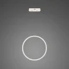 Lampa wisząca Ledowe Okręgi No.1X 60cm 4K ściemnialna biała