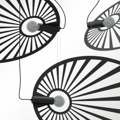 Lampa wisząca LEHDET czarna