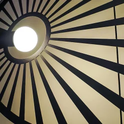 Lampa wisząca LEHDET czarna