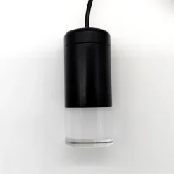 Lampa wisząca LINEA-2 czarna 35 cm