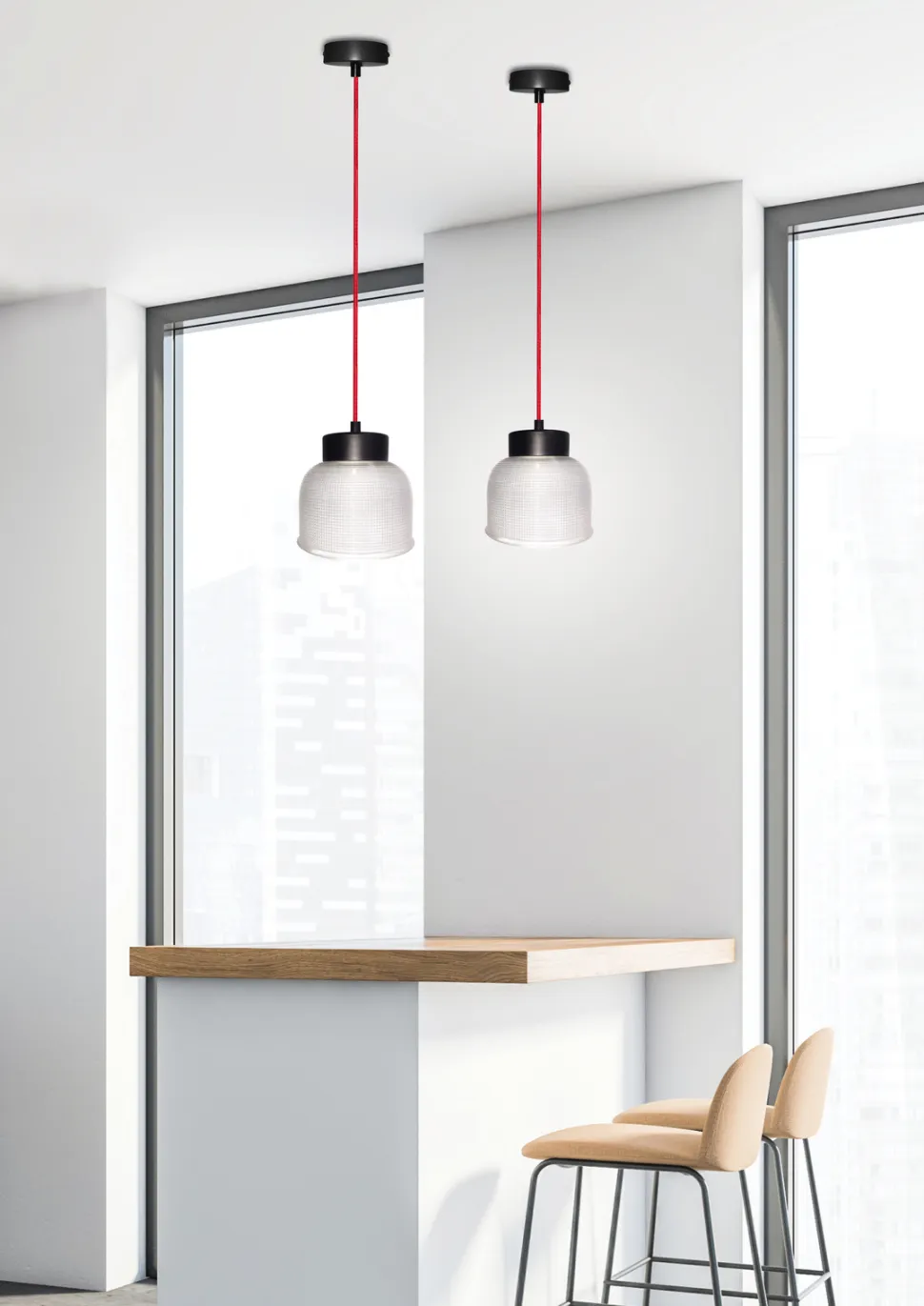 Lampa Wisząca Liverpool I S Przeźroczysta