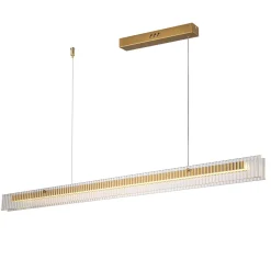 Lampa wisząca LONGIN-120 LED złoty 120  cm
