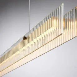 Lampa wisząca LONGIN-120 LED złoty 120  cm