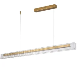 Lampa wisząca LONGIN-120 LED złoty 120  cm