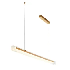 Lampa wisząca LONGIN-120 LED złoty 120  cm