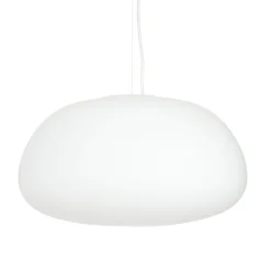 Lampa wisząca LUCIDUM FLAT biała 40 cm