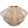 Lampa wisząca Ludza 44 cm rattanowa