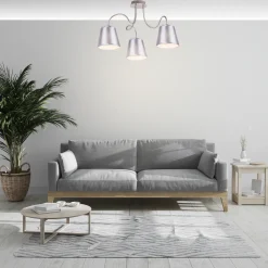 Lampa wisząca Luk 3x40W E14 chrom