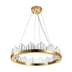 Lampa wisząca LUSSO LED złota 60 cm