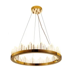 Lampa wisząca LUSSO LED złota 60 cm