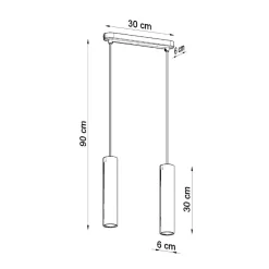 Lampa wisząca LUVO 2