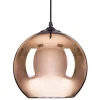 Lampa wisząca MIRROR GLOW - L miedziana40 cm