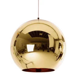 Lampa wisząca MIRROR GLOW - L miedziana40 cm