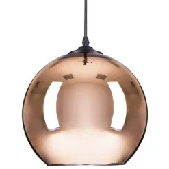 Lampa wisząca MIRROR GLOW - S miedziana25 cm