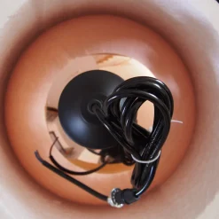 Lampa wisząca MIRROR GLOW - S miedziana25 cm