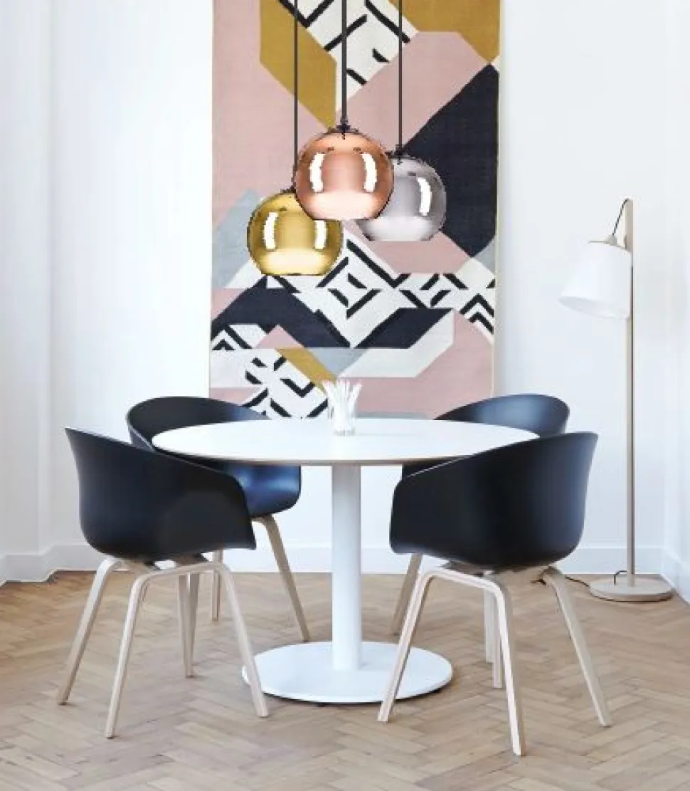 Lampa wisząca MIRROR GLOW - S miedziana25 cm