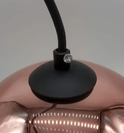 Lampa wisząca MIRROR GLOW - S miedziana25 cm