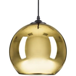 Lampa wisząca MIRROR GLOW - M złota 30 cm