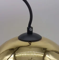 Lampa wisząca MIRROR GLOW - M złota 30 cm