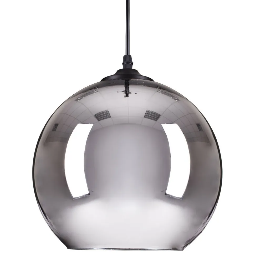 Lampa wisząca MIRROR GLOW - M chrom 30 cm