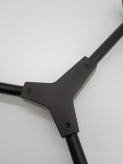 Lampa wisząca MODERN ORCHID-9 bursztynowo czarna 150 cm