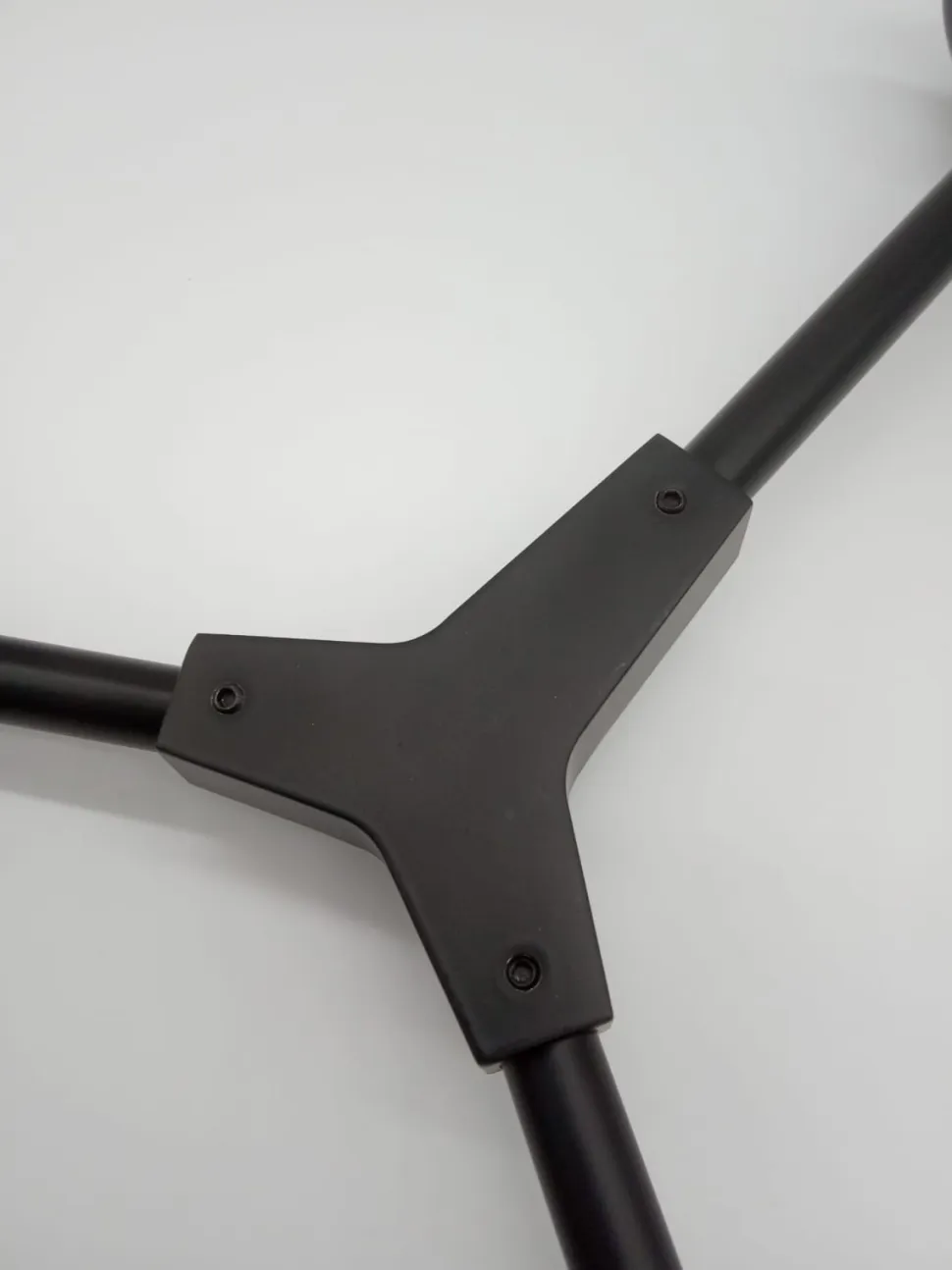 Lampa wisząca MODERN ORCHID-9 bursztynowo czarna 150 cm