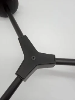 Lampa wisząca MODERN ORCHID-6 bursztynowo czarna 130 cm