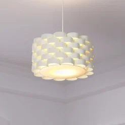 Lampa wisząca Moki biała