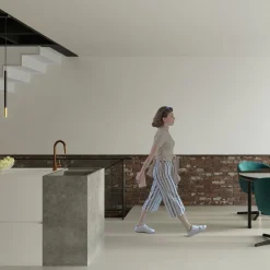 Lampa wisząca MOZAICA 1 czarny/złoto