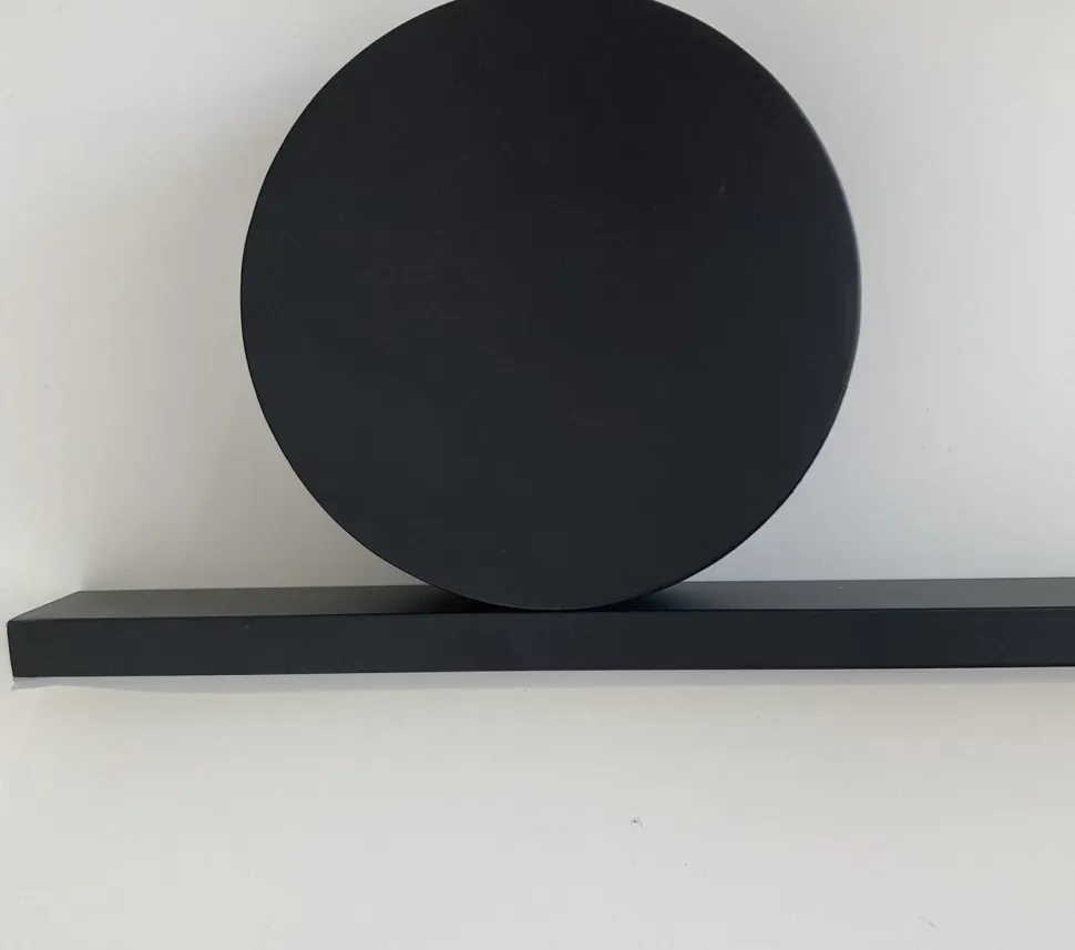 Lampa wisząca NEW AGE LED czarna 120 cm