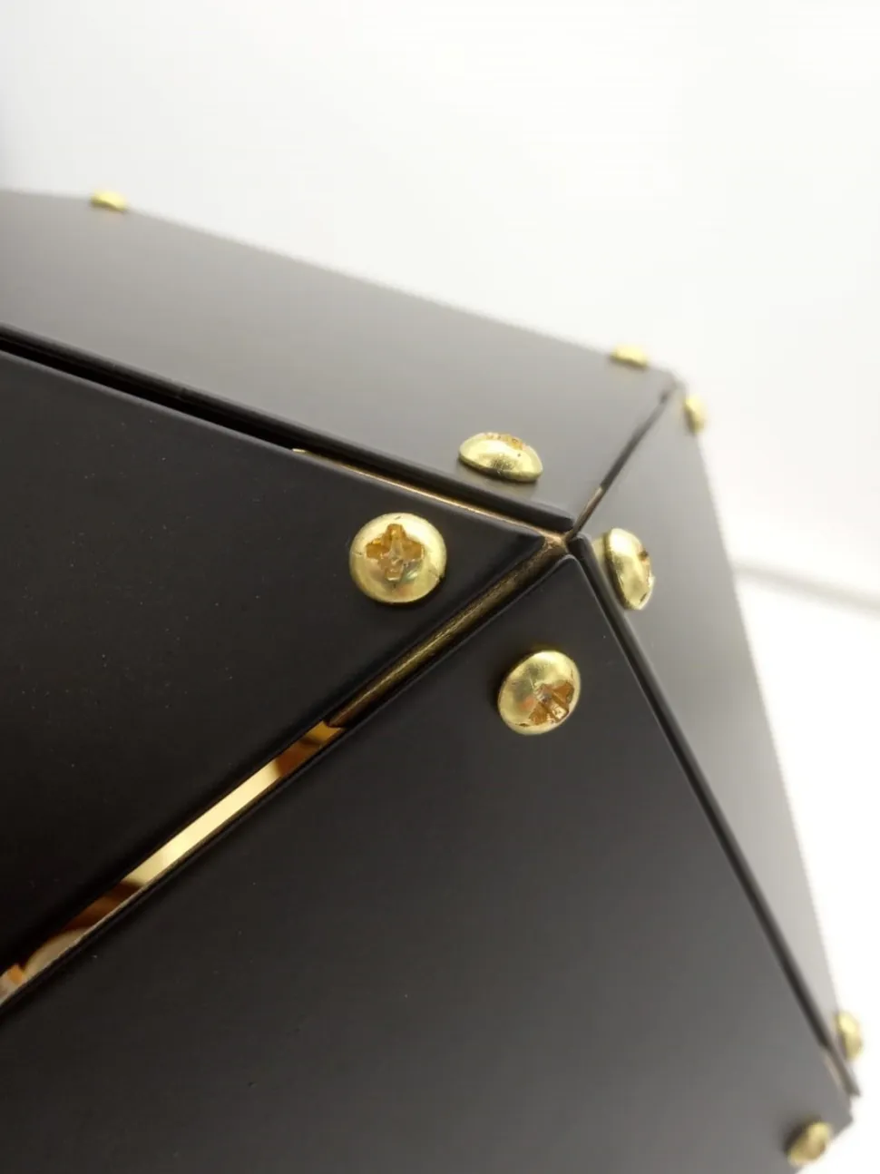 Lampa wisząca NEW GEOMETRY-3 czarno złota 45 cm