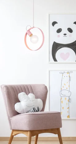 Lampa Wisząca Nexo różowy