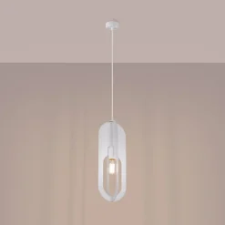 Lampa wisząca NICUS 1 biała