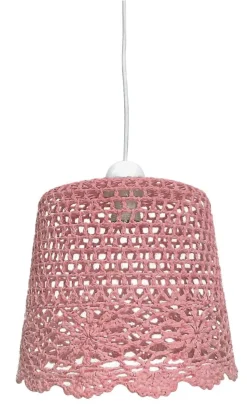 Lampa wisząca Nonna 27 1x60W E27 różowy