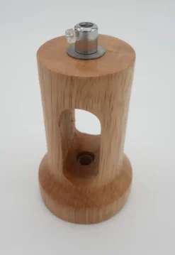 Lampa wisząca NORDIC WOODY biało-drewniana 35 cm