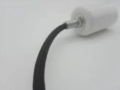 Lampa wisząca NORDIC WOODY biało-drewniana 35 cm