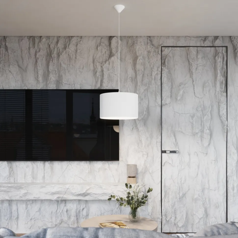 Lampa wisząca NOVA 40 biała