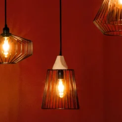 Lampa wisząca Nut czarna