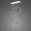 Lampa wisząca Okręgi Ledowe No.8 90cm 3K